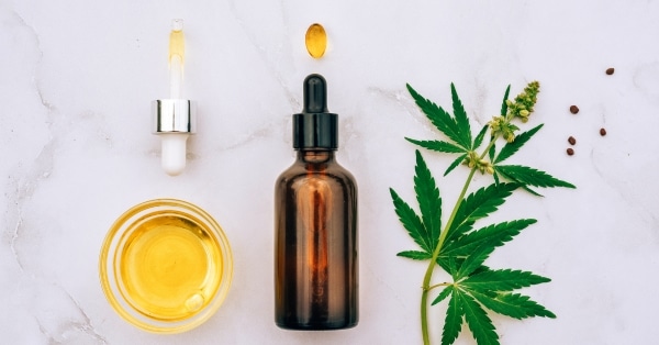 מושג שמן CBD